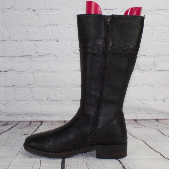 L.L. Bean Shoes - LL Bean Leather Boots Black Side Zip Size 9.5